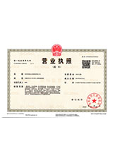 盐山营业执照副本